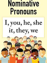 nominative pronoun