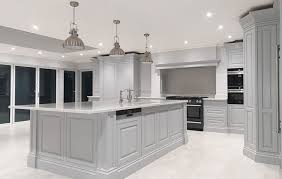 Drewett created a sleek modern kitchen with caesarstone counters and tile. Luxury Kitchen Designers And Where To Find Them Handmade Bespoke Kitchens By Broadway London And Essex