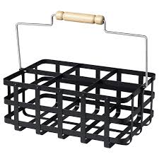 Ikea Borstad Porte Bouteille Avec Poignee Ce Porte Bouteilles Dispose D Une Poignee Solide Et De Six Compartiments D Une Bou Porte Bouteille Ikea Bouteille