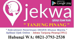 Temukan lowongan kerja sopir sim a yang anda cari di bawah ini. Jekwa Aplikasi Ojek Online Khusus Untuk Kaum Wanita Hadir Di Kota Tanjung Pinang Detak Kepri