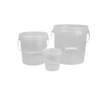 High-Profile 3.5L Round Straight Plastic Paint Container ...
