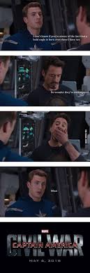 Best Ironman Vs Captain America Meme 9gag
