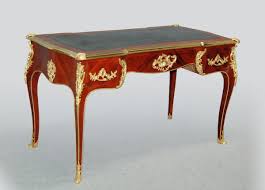 Caissons à tiroirs pour la maison. Bureau Dish Caisson In Rosewood And Gilded Bronzes Desks