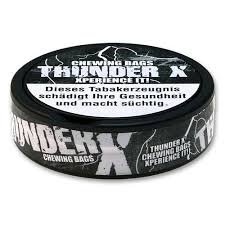 Что входит в состав снюса? Thunder X Chewing Bags Xperience Snus Tabak Brucker De
