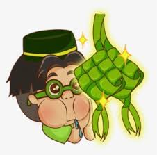 Ketupat Lebaran Emoji Raya Transparent Png 425x517 Free Download On Nicepng