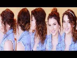 5 Back To School Curly Hairstyles Easy Heatless Hair Styles Curly Hair Styles Easy Hairstyles