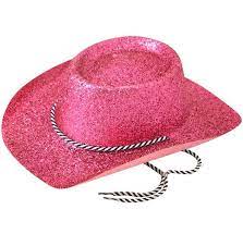 Smiffys Pink Glitter Cowboy Hat Cowboy Hats Pink Cowboy Hat Glitter Cowboy Hat
