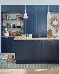 Pour une cuisine totalement équipée, pensez à choisir votre évier et robinet de cuisine mais aussi votre plan de travail et crédence et les appareils électroménager. Porte De Meuble De Cuisine Goodhome Artemisia Bleu Nuit L 39 7 Cm X H 71 5 Cm Castorama