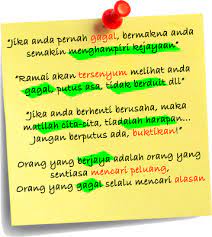 Berpikir positif sebenarnya dapat menjadi suatu cara yang efektif bagi seseorang untuk bangkit dari keterpurukan. Kata Kata Semangat Untuk Berjaya Dalam Hidup Cikimm Com