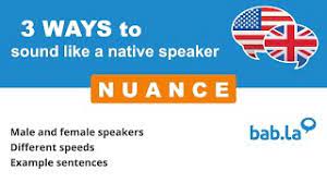 Learn this word and use it in. Nuance Translation In Indonesian Bab La