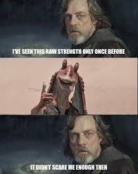 Raw Strength Is A Perfect Sh Tpost Of Star Wars Meme Star Wars Memes Star Wars Puns Star Wars Humor