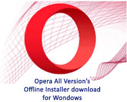 Download opera browser offline installer for pc > the opera browser is being mostly used now for its best features offered by opera software. Opera All Versions Download Free For Windows 10 7 Xp