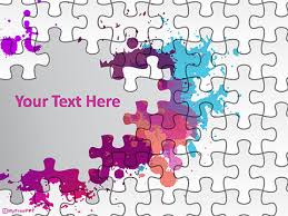 Place all shapes in the area above them easy game. Free Puzzle Pieces Powerpoint Templates Myfreeppt Com