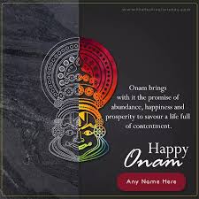 Karadi kali which though not as famous is still prevalent in many small villages the dancer wears a skirt made of tender coconut palm fronds the ribs are removed. Happy Onam Festival Wishes With Name