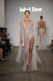 6 Fall 2019 Bridal Fashion Week Trends Hot Off The Runway Love Inc Mag Wedding Dress Trends Sheer Wedding Dress Inbal Dror Wedding Dresses