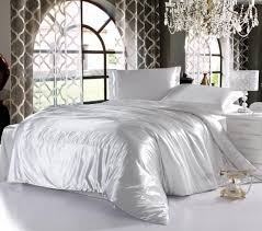 Visit our official online store for the best prices anywhere. Bedroom White Satin Comforter White Bed Set Bedding Sets Cheap Bedding Sets