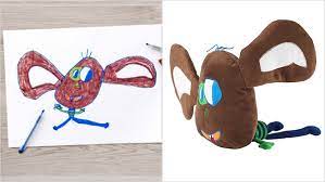 Ikea Lovingly Turned These 10 Children S Drawings Into Actual Plush Toys Drawing For Kids Ikea Kids Ikea