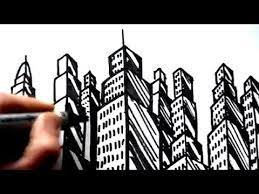 Check out my architecture stem project where we built an area. How To Draw Buildings Skyscrapers Youtube