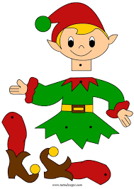 Elfo Lavoretto Fermacampioni Artigianato Natalizio Bambini Di Natale Cartoline Di Natale Fatti A Mano