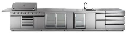 free standing outdoor kitchen