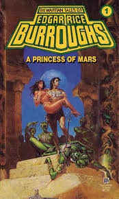 John Carter Of Mars Covers By Michael Whelan John Carter Of Mars A Princess Of Mars Book Cover Art