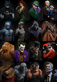 The dark knight battles crime in gotham city with occasional help from robin and batgirl. Raf Grassetti On Twitter Here Are All The 16 Characters From Batman The Animated Series I M Working On The Final Composition For This I Ll Share Is Soon More At Https T Co Vfhjrdzddx Https T Co Tpfiwr6vjz