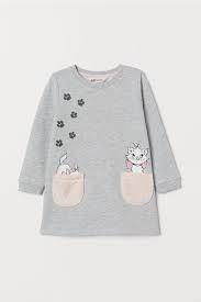 Sweatshirt Elbise Cocuk Giyim Elbise Kazak Elbise