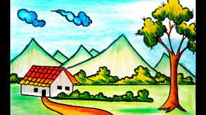 Nature Drawing Easy For Kids Drawing Art Ideas Both experienced and aspiring artists can benefit from this practical guide, which shows how to portray rustic settings from rural england to the. nature drawing easy for kids drawing