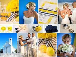 Azul Marino Y Amarillo Colores Para Boda Amarillo Y Azul Bodas