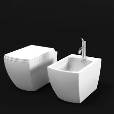 Agape Cer750w Modern 3d Max Modern Toilet Modern Sink