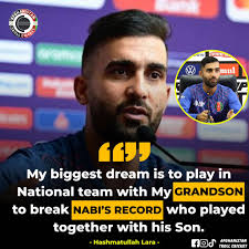 Hashmatullah Shahidi wants to play with his great grandson to break  Mohammad Nabi record 🌚🫡 وطنه خپله جوړ شه نو 😞