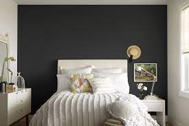 Light walls vs dark walls with dark floors. How To Paint A Dark Accent Wall The Perfect Finish Blog By Kilz