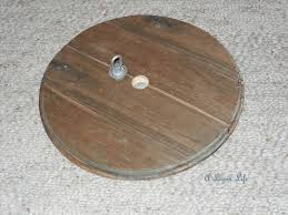 Barn Wood Ceiling Medallion You Can Make One Too Barn Wood Ceiling Barn Wood Wood Ceilings