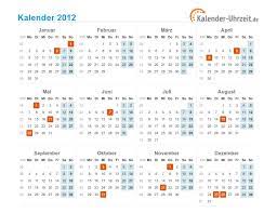 Kalender 2021 kostenlos downloaden und ausdrucken. Kalender 2012 Mit Feiertagen