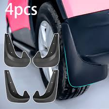 If you live in messy climates, drive on roads with debris, or just simply like the look, splash guards are an auto accessory that provides a great return on investment. Tsv 4pcs Car Mudguard Fender Mud Flaps Splash Guards Car Universal Front And Rear Fenders Black Heavy Duty Tire Fender 9 85 X 7 10 Walmart Com Walmart Com