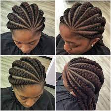 Top Ghana Hairstyles Weaves For Any Women Related Postslatest Ghana Weaving Pictures To Braided Hairstyles Cornrows Braids For Black Women Cornrow Hairstyles