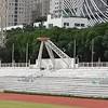 The first olympics event in the us was hosted by st. 1