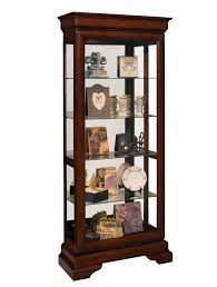 Curio cabinets are available in a wide range of design styles, meaning they're not just for grandma anymore! Avignon 2 Way Sliding Door Curio Cabinet In Cherry Philip Reinisch Furniture Home Gallery Stores Glass Cabinet Doors Small Curio Cabinet Wood Bookcase