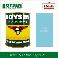 Boysen Quick Dry Enamel Sky Blue 1l