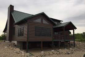 Quarter log siding is the perfect fit for your cabin or country home. Vinyl Log Siding From Lowes A Better Alternative Tru Log Siding