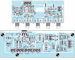 This power amplifier circuit with output power 400watt mono and 400w + 400w stereo see the complete circuit diagram and pcb layout also. Electric Guitar Amplifier Preamplifier Electronics Projects Circuits