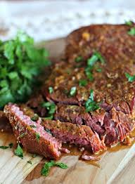Slow Cooker Maple Mustard Corned Beef The Magical Slow Cooker Recipe Corned Beef Recipes Slow Cooker Corned Beef Corned Beef