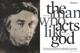 The Man Who Acts Like God