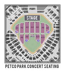 Complete Petco Park Seating Chart With Row Numbers Best
