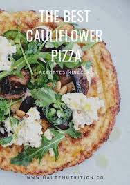Pizza Chou Fleur Recipe Cooking Recipes Recipes Meals