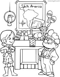 I don't think ive ever posted a picture of her up. Ellie And Carl Plan Their Trip Coloring Page Coloringall