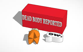 Violin, contrabass, tuba, hand clap and 2 more. Among Us Dead Body Reported Tinkercad