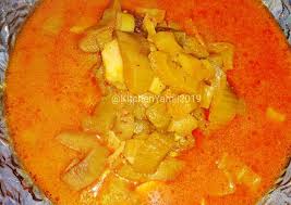 · tumis kembali bumbu, masukan lompong dan sdkit air. Bikin Nagih Cara Membuat Sayur Lompong Batang Talas Bogor Aneka Resep Bundaku Tercinta