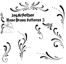 #floraldesign #patterndesign #seamlessin this video i make beautiful botanical design. Hand Drawn Floral Patterns Free Photoshop Brush Download Photoshop Cs3 Brushes 123freebrushes