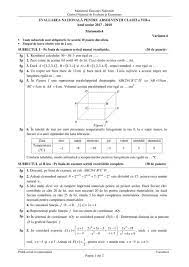 Bareme de corectare, când se afişează rezultatele. Rezolvare Evaluarea Nationala 2018 Matematica Subiecte Si Barem Edu 13 06 2018 Clasa A 8 A Jitaruionelblog Pregatire Bac Si Evaluarea Nationala 2021 La Matematica Si Alte Materii Materiale Lectii Formule Exercitii Rezolvate Matematica